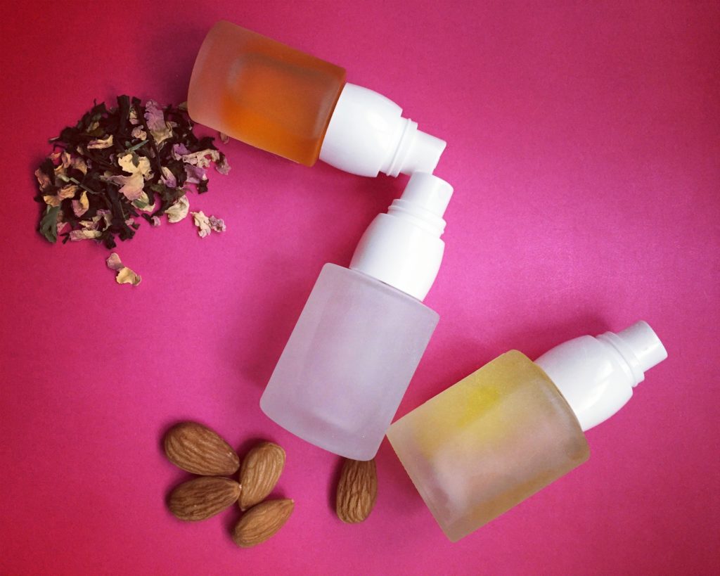 huiles visage, clean, green organic beauty